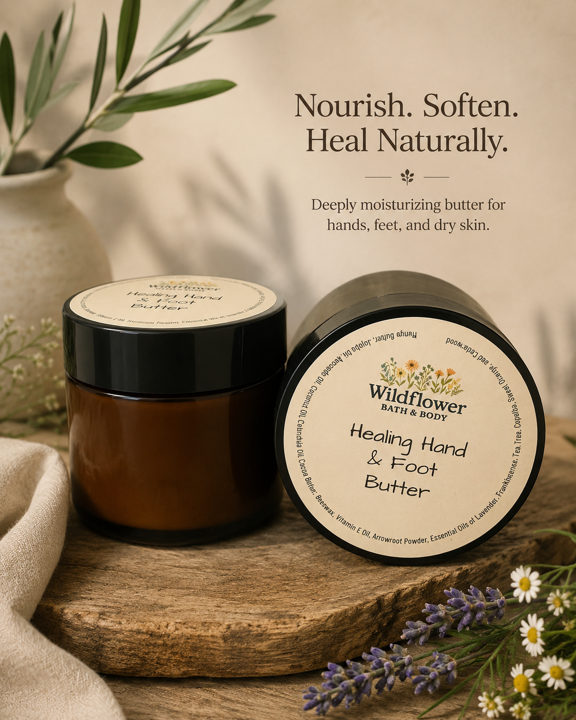 Healing Hands & Foot Butter