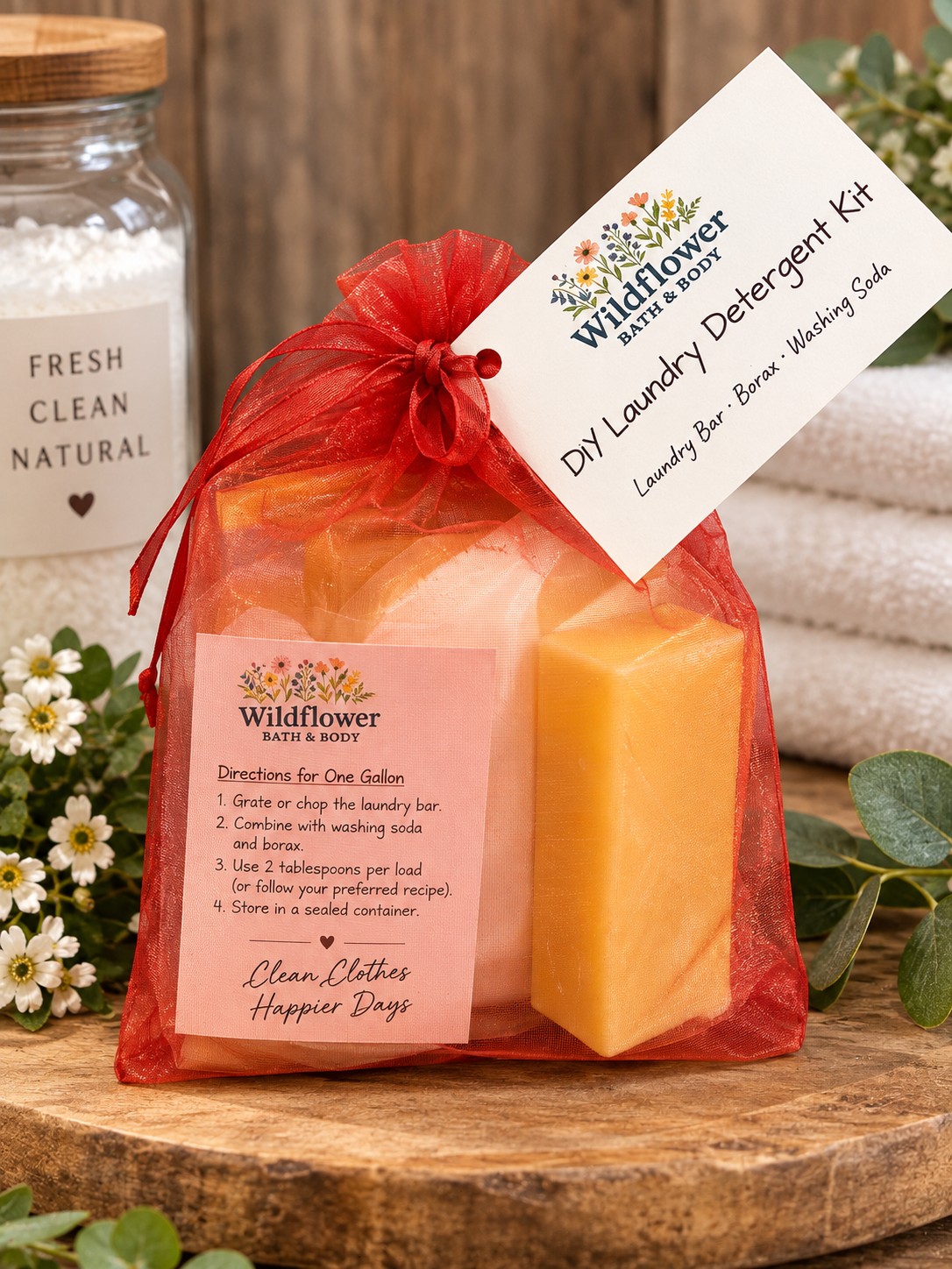 DIY Laundry Detergent Kit