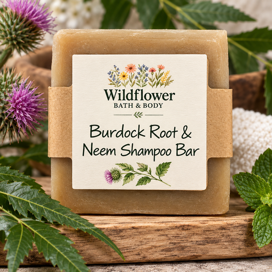 Burdock Root & Neem Shampoo Bar