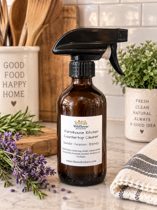 Farmhouse Kitchen Countertop Cleaner
